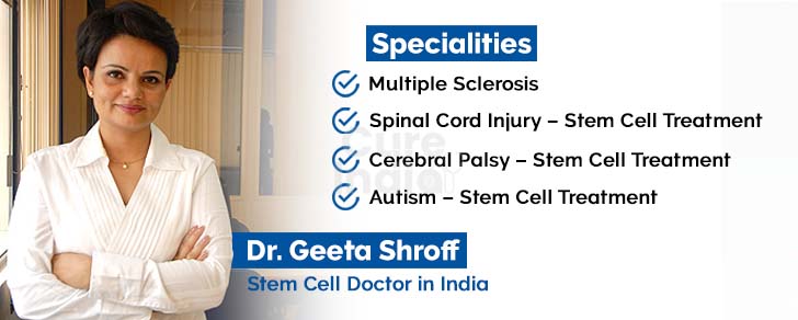 Dr Geeta Shroff - Stem Cell Doctor in India